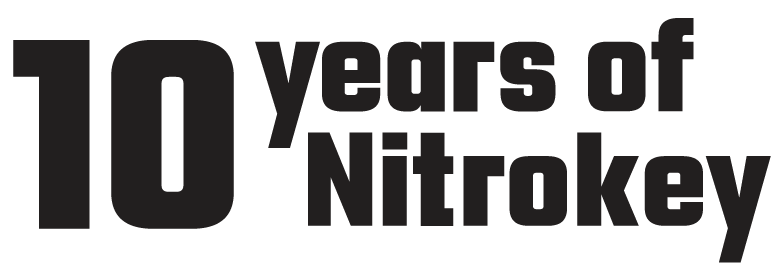 10 years of Nitrokey