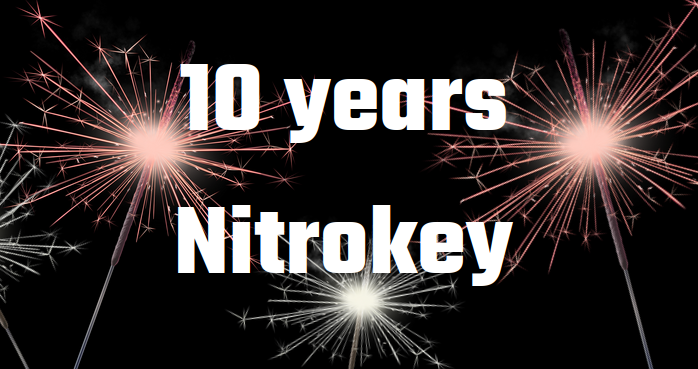 10 Years of NitroKey – A Decade of Digital Security
