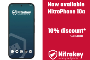 Now available NitroPhone 10a with 10% discount until 25.6.2026